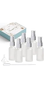 Amazon.co.jp: スプレーボトル 30ml 6本セット 透明 スプレー瓶